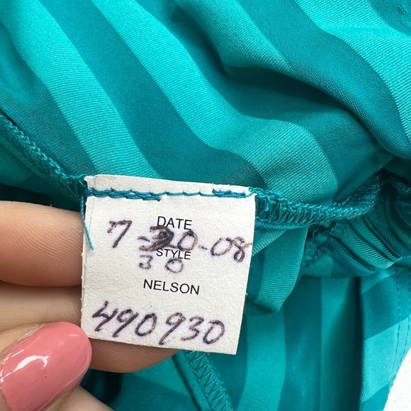 Robin Piccone Swimsuit Coverup Skirt Blue Drawstring With Pockets NEW - Picture 8 of 9